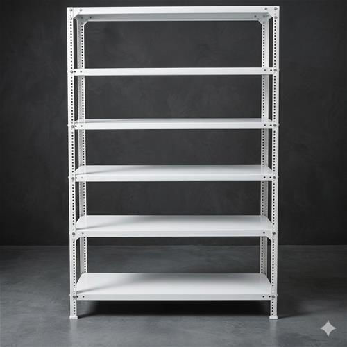 Raft Dexion Galvanizat 122x46x250 cm Cu 6 Rafturi Rezistență Totală 500 kg