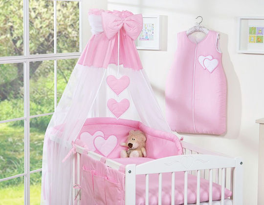 Bobono Σετ Κούνιας Pink 5τμχ Bobono Σετ Κούνιας Pink 5τμχ