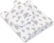 My Sweet Baby Crib Set Gray Clouds 2 Pieces
