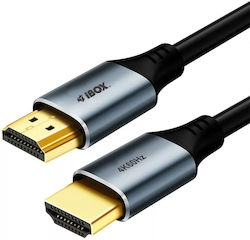iBox HDMI 2.0 HDMI мъжки - HDMI мъжки 5 м Черен