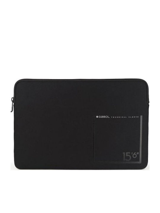 Gabol Mars Husă pentru Laptop în Culoare Neagră