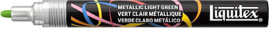 Liquitex Ακρυλικός Μαρκαδόρος Metallic Light Green 2mm