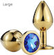 Großer Goldener Anal Plug