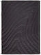 Portable Thermal Picnic Blanket Outdoor Camping Waterproof Camping Mat Style Black 1-1