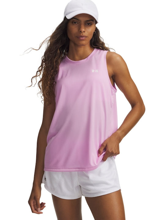 Under Armour Women's Sports Sleeveless Blouse Pink