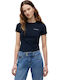 Γυναικείο T-shirt Navy Μπλε