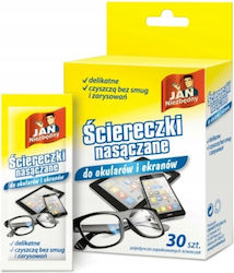 Jan Unverzichtbare Glasreinigungstücher 30 Stück