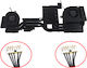 Laptop Fan CPU GPU Cooling Fan Lenovo Thinkpad P17 Gen 2 20YU 20YV 20YU0028UK 20YU002AAU 5H41B77205 5H41L16257 Heatsink 6pin Code 81755