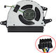Desktop CPU Cooling Fan Lenovo Yoga AIO 9 32IRH8 F0HH F0HJ AIO 32ILL10 F0HX F0HY 5F10X63233 8510 EFS-09C12D-AP01 DC2800168W0 Left Fan 4pin Code 81726