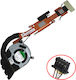Laptop Fan CPU Cooling Fan Dell Latitude 14 5401 E5401 0WG3PW WG3PW AT2JJ003DTL AT2JJ003SSL DC28000NVSL EG50060S1-C420-S9A 02H2TG 2H2TG Heatsink 4pin Code 81740
