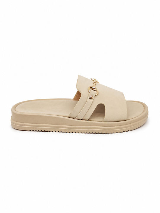 Plato Sandale Casual Damă Bej
