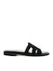 Myconian Women's Flat Sandals Black
