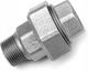 Galvanized Union 1 Inch Coupling Male Female Thread
