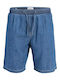 Men's Denim Bermuda Shorts Md Denim Blue