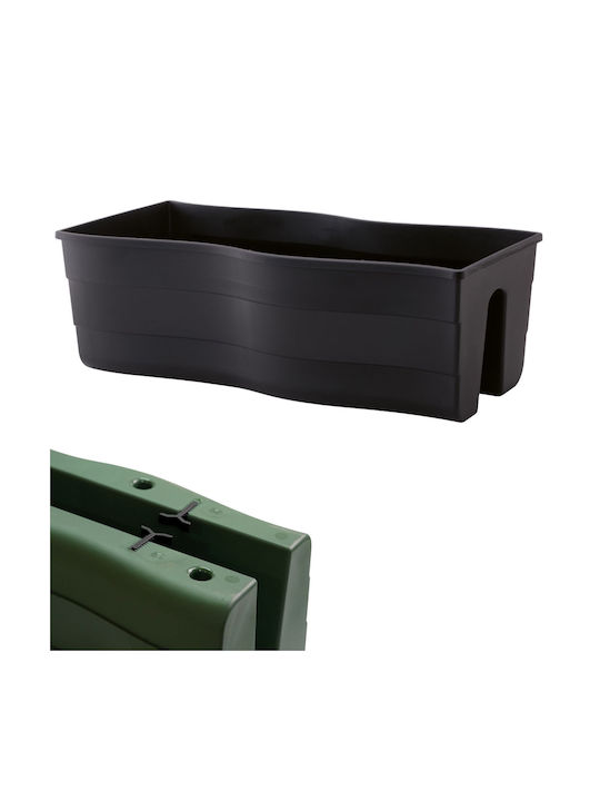 Form Plastic Pflanzgefäß Kunststoff Schwarz
