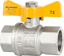 Robinet Sferic Gaz 3/4 Inch F F Fluture