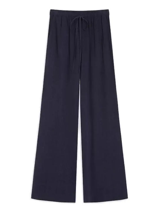 Grace & Mila Damen Stoffhose Raven Marineblau