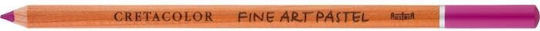 Coloured Pencils Charcoal Coloured Pastel Crayon Fine Art Pastel Reddish Purple Tip 3.8mm Box 3 Pieces Cretacolor