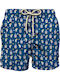 Lighting Micro Costum De Baie Bărbați Pantaloni Scurți Albastru