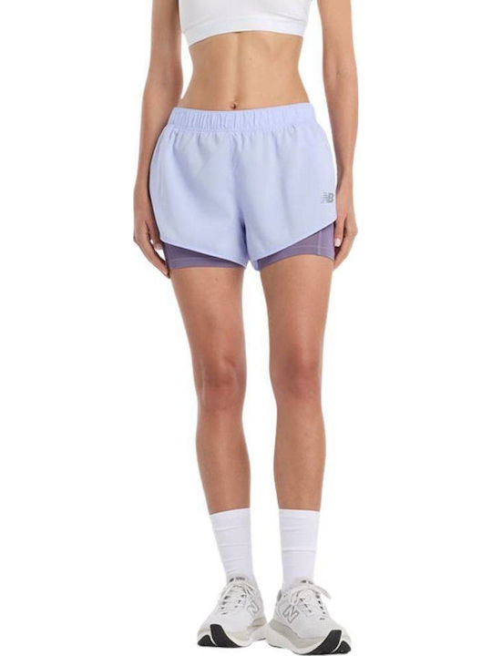New Balance Women's Athletic Shorts Purple