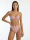 Set Bikini Ριγέ Κόκκινο
