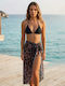 Set Bikini 3 Τεμαχίων Τριγωνάκι Μαύρο
