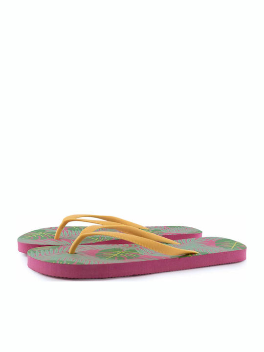 D.T. New York Flip Flops Φούξια
