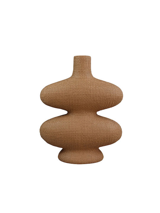 Liberta Decorative Polyresin Vase Randi Orange 32x15xH39cm