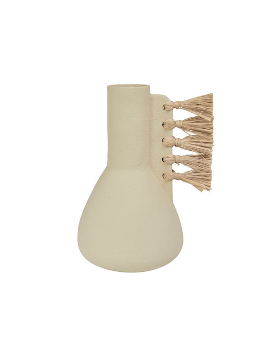 Liberta Decorative Ceramic Vase Aegean Beige 24x20xH33cm
