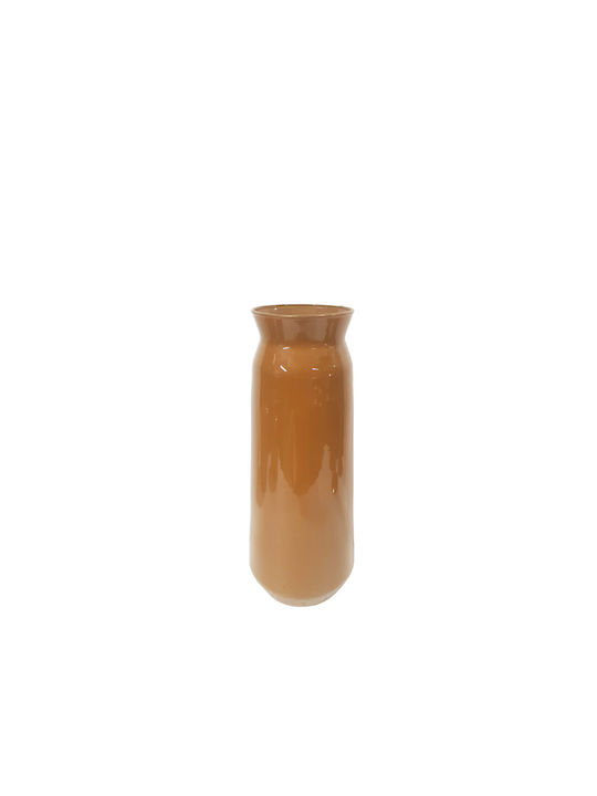 Liberta Decorative Glass Vase Marona Brown 10x1...