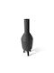 Liberta Decorative Ceramic Vase Ifigenia Black 15x15xH45cm