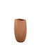 Liberta Decorative Polyresin Vase Red