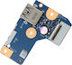 Usb Button Board Usb Board Laptop Lenovo Legion 5-15imh05h 81y6 82cf 5p-15imh05h 82aw Gy550 Gy551 Gy554 Gy556 Gy559 Gy55a Gy55d Gy55e Ns-c911 5c50s25069 Code 1-brd332