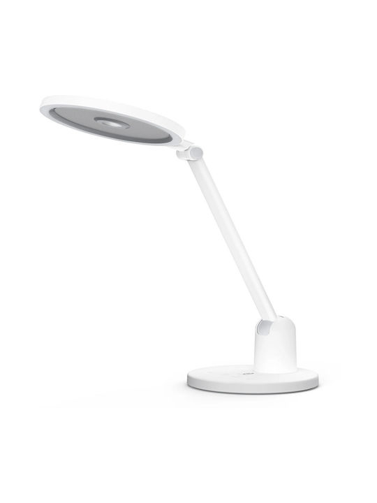 TaoTronics LED Φωτιστικό Γραφείου με Εύκαμπτο Βραχίονα σε Λευκό Χρώμα