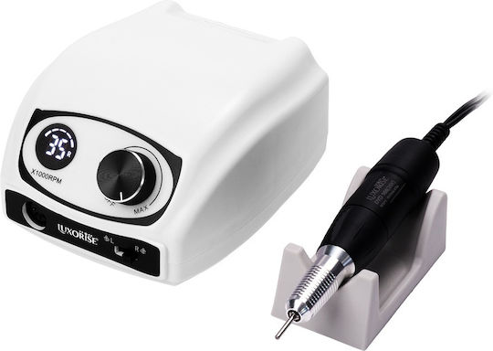 Luxorise Nail Drill Power 65W White with Pedal