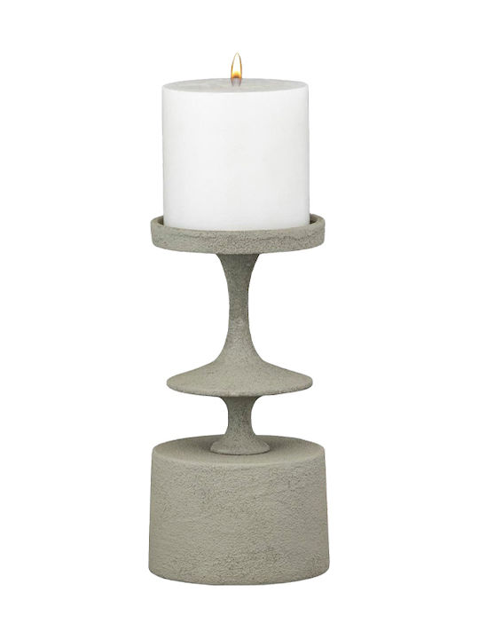 Liberta Moments Kerzenhalter Aus Aluminium In Grünem Farbe 5x13x24cm