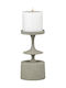 Liberta Moments Kerzenhalter Aus Aluminium In Grünem Farbe 5x13x24cm