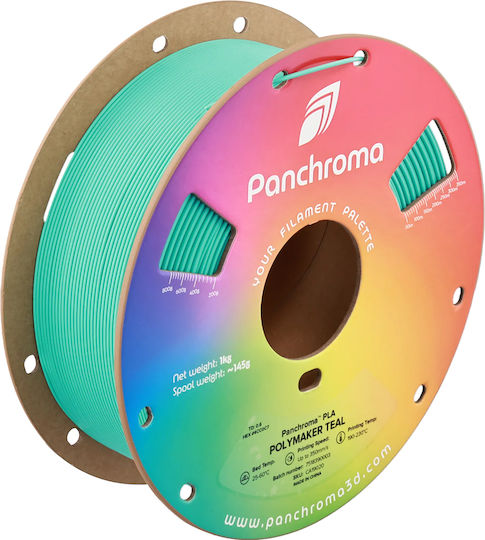 Polymaker PLA 3D Drucker Filament Türkis 1kg