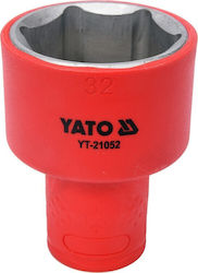 Yato Steckdosen mit Rahmen Gastgeber 1/2" Durchmesser 32 / 1/2"