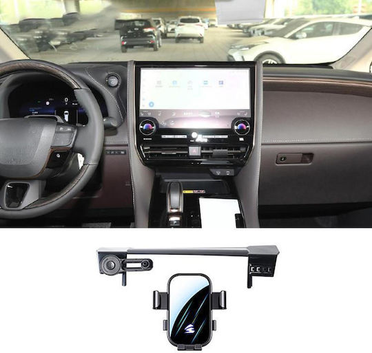 Toyota Alphard 2020-2023 10.5 Inch Car Screen Phone Mount Extension Arm Black