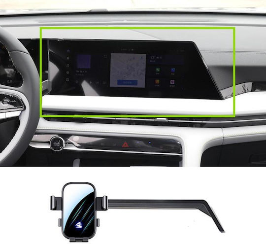 Handyhalterung Für Auto Changan Cs75 Plus 2022-2025 12,3 Zoll Bildschirm Verlängerungsarm Schwarze
