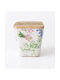 Lalos Cutie De Prânz Din Bambus Floral 11x10.5cm