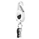 Xdcase Keychain Case for AirTag in White Colour