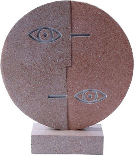 Contrasto Διακοσμητικο Totem 25x8x29cm Polyresin Terracotta C542935