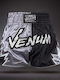 Muay Thai Shorts Venum Inferno 2.0 Muay Thai Shorts Gray Black