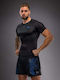 Venum Men's Short Sleeve Shirt VENUM-06241-101 for Jiu-Jitsu Black