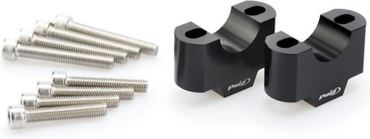 Puig 30mm Spacers Aprilia Tuareg 660 Black