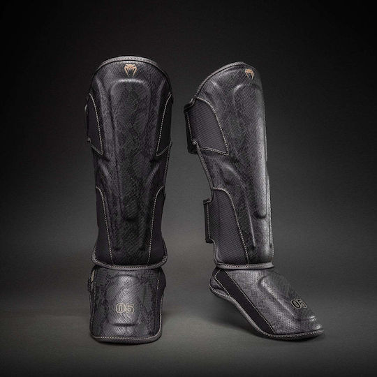 Venum Evo Adult Gray Shin Guards