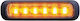 Strands Lumină De Avertizare Dark Knight Semnalizator Portocaliu 6 LED 21 Modele De Iluminare Sld850404