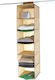 Sidirela Fabric Hanging Shoe Storage Case in Be...